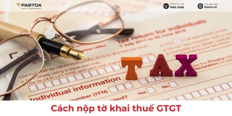 cách nộp tờ khai thuế gtgt