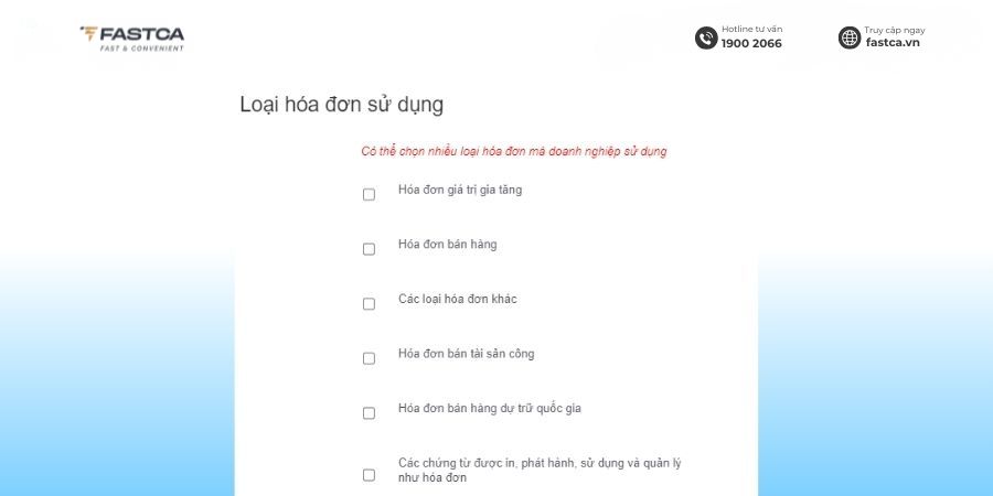 Cách đăng ký hóa đơn khởi tạo từ máy tính tiền qua xcyber - bước 3.4