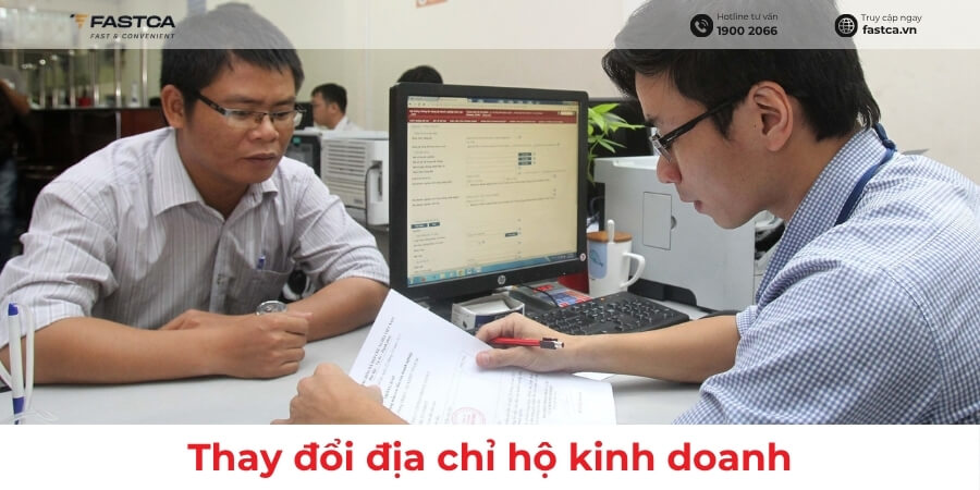 thay đổi địa chỉ hộ kinh doanh