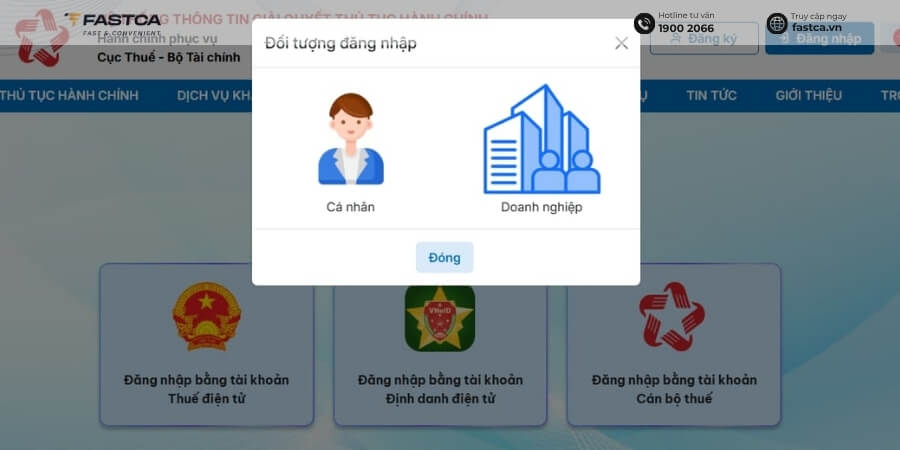 thủ tục thay đổi địa chỉ hộ kinh doanh online qua Dịch vụ công - bước 2.2