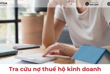 tra cứu nợ thuế hộ kinh doanh