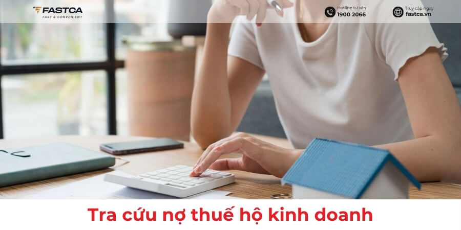 tra cứu nợ thuế hộ kinh doanh