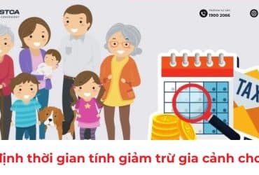 xác định thời gian tính giảm trừ gia cảnh cho người phụ thuộc