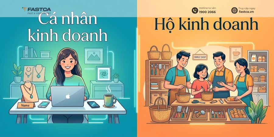 cá nhân kinh doanh khác gì hộ kinh doanh