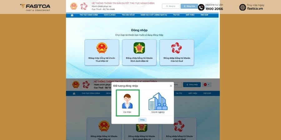 hộ kinh doanh kê khai thuế quý 2 qua dịch vụ công - bước 2