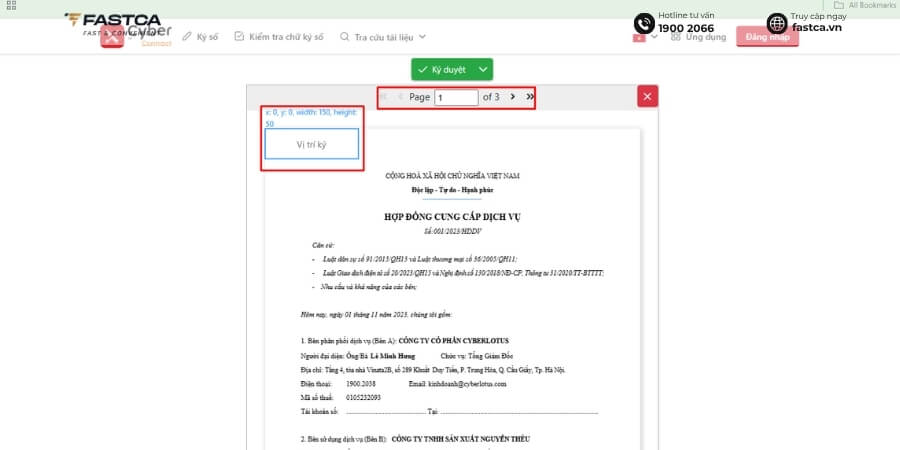 cách ký hợp đồng lao động điện tử - bước 4