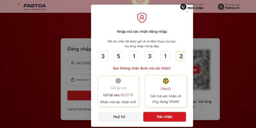 nộp hồ sơ tạm ngừng kinh doanh qua mạng - bước 1.3