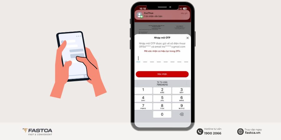 Đăng ký cá nhân kinh doanh trên Etax Mobile - Bước 9