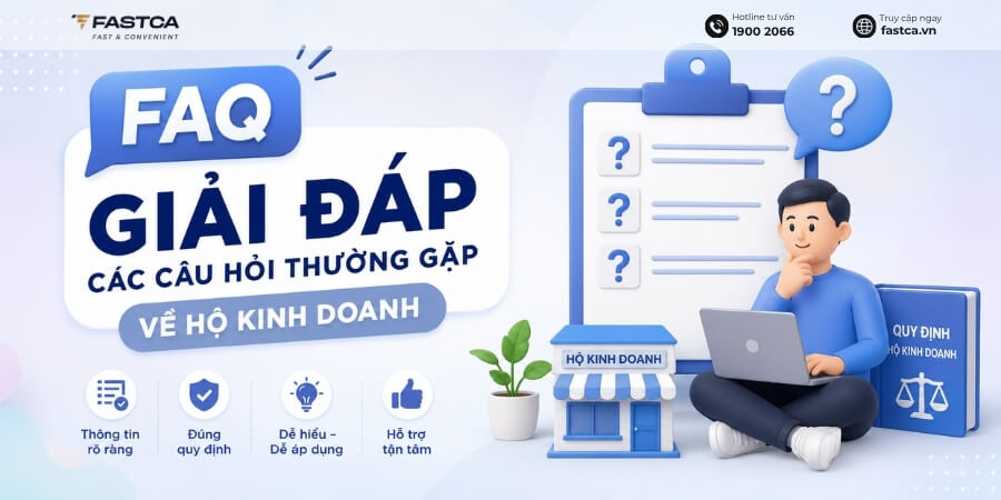 giải đáp các câu hỏi thường gặp về hộ kinh doanh