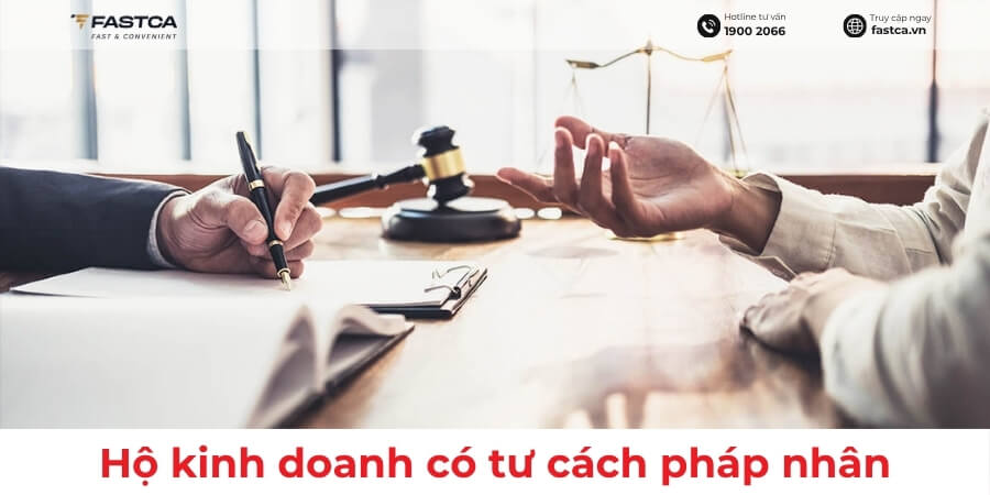 hộ kinh doanh có tư cách pháp nhân không