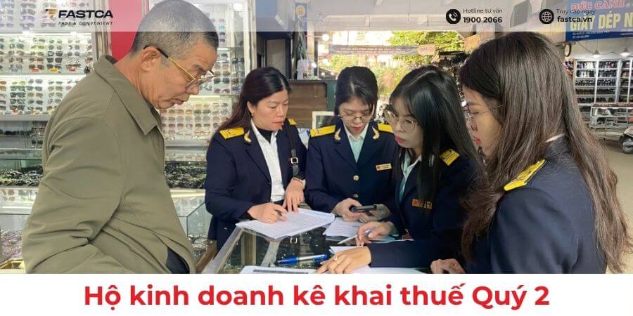 hộ kinh doanh kê khai thuế quý 2