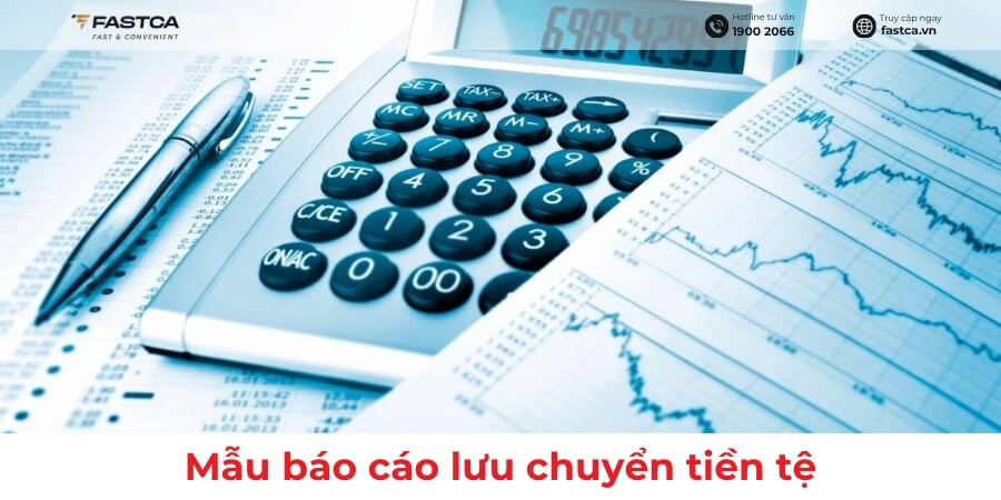 mẫu báo cáo lưu chuyển tiền tệ