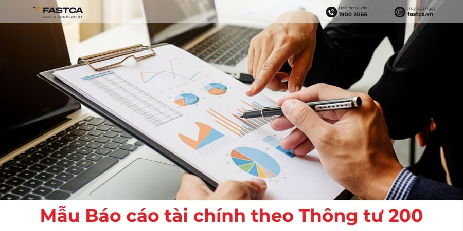 mẫu báo cáo tài chính theo thông tư 200