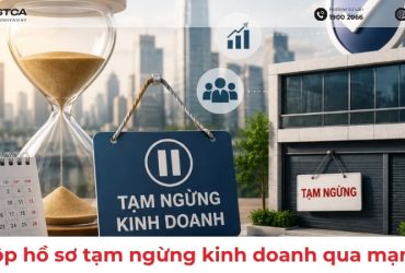 nộp hồ sơ tạm ngừng kinh doanh qua mạng
