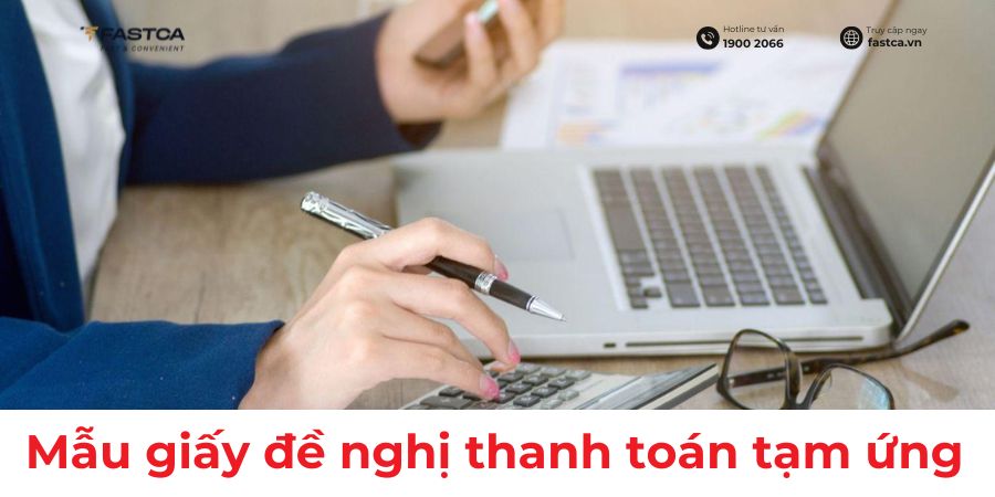 giấy đề nghị thanh toán tạm ứng