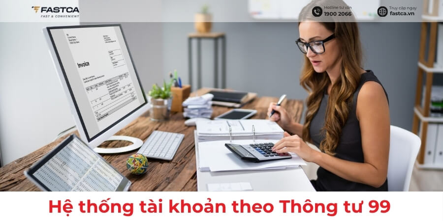 hệ thống tài khoản theo thông tư 99