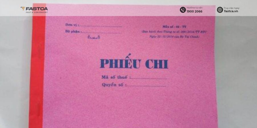 phiếu chi là gì
