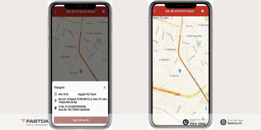 Tra cứu thông tin hộ kinh doanh trên Etax Mobile - bước 4