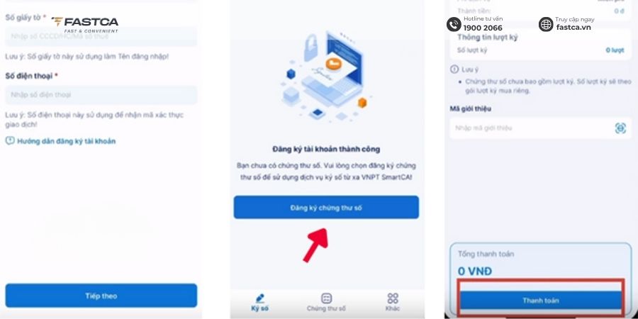 cách đăng ký chữ ký số trên vneid - bước 6