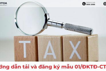 Hướng dẫn tải và đăng ký mẫu 01/ĐKTĐ-CTĐT - Mẫu tờ khai đăng ký sử dụng chứng từ khấu trừ thuế TNCN 2026