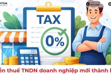 Hướng dẫn chính sách miễn thuế thu nhập doanh nghiệp (TNDN) đối với doanh nghiệp mới thành lập