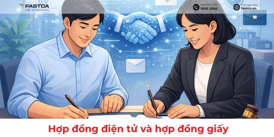 Hợp đồng điện tử và hợp đồng giấy: Đâu là lựa chọn phù hợp?
