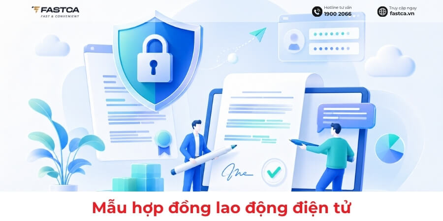 Mẫu hợp đồng lao động điện tử chuẩn pháp lý 2026: File Word/PDF